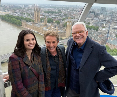Behind the scenes Only Murders in the Building London London Eye