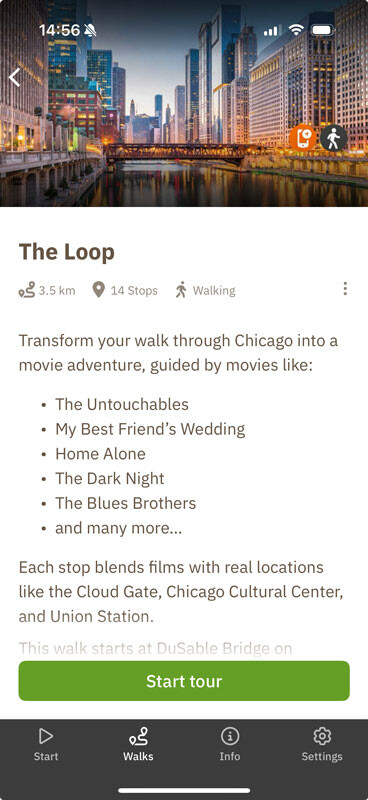 MovieWalk Chicago The Loop Tour Overview