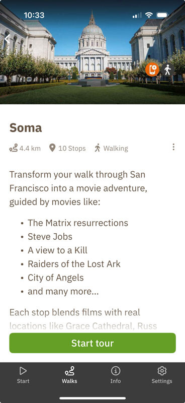 MovieWalk San Francisco Soma Tour Overview