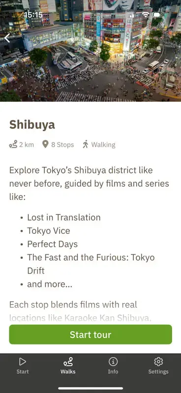 MovieWalk Tokyo Shibuya Tour Overview