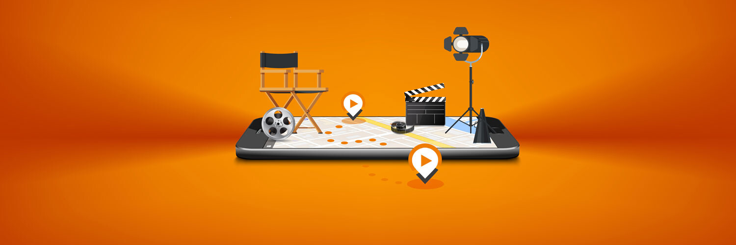 MovieWalks Hero 3x1 App Illustration