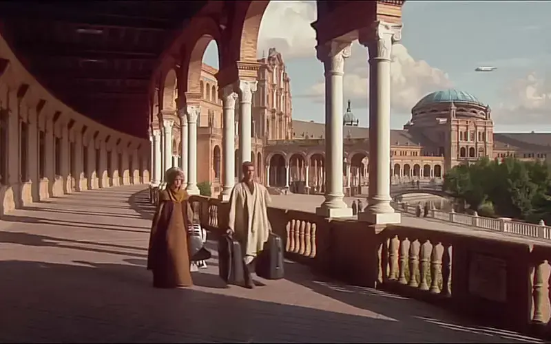 MW Seville Maria Luisa Park StarWars AOTC Plaza Espana North Wing