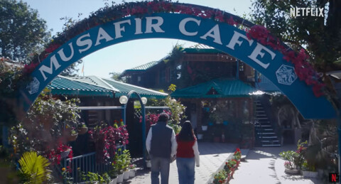 Screenshot Musafir Cafe Jharipani Castle Credit Netflix
