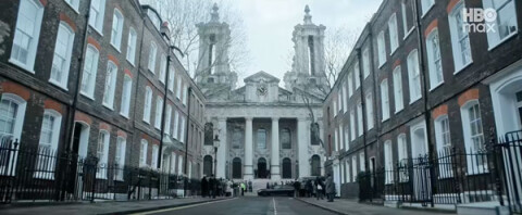 Screenshot War Smith Square London Credit HBO Max